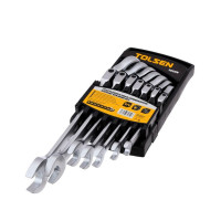 Набор инструментов Tolsen гибких храповых ключей 7 шт 8-19 мм (15259)