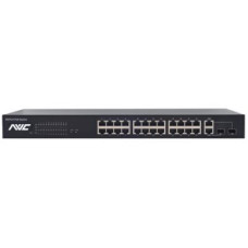 Комутатор мережевий NVC NVC-2624GSR