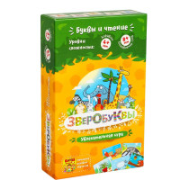 Настольная игра Банда умников Зверобуквы (русский язык) (УМ30)