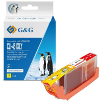Картридж G&G Canon CLI-451Y Yellow (G&G-6526B001H)