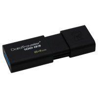 USB флеш накопичувач Kingston 64Gb DataTraveler 100 Generation 3 USB3.0 (DT100G3/64GB)