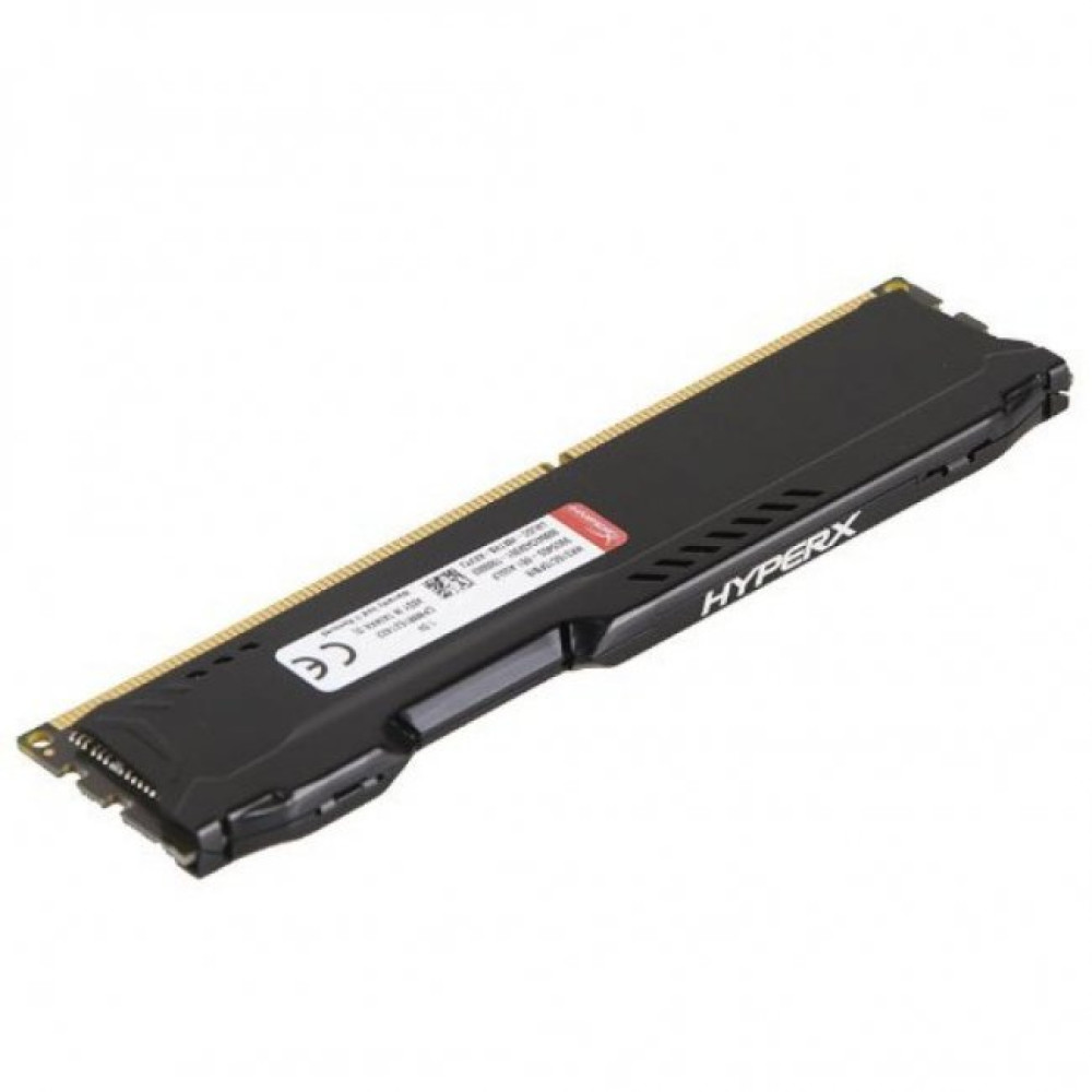 Модуль пам'яті для комп'ютера DDR3 4GB 1600 MHz HyperX Fury Black Kingston Fury (ex.HyperX) (HX316C10FB/4)