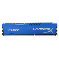 Модуль пам'яті для комп'ютера DDR3 4Gb 1600 MHz HyperX Fury Blu Kingston Fury (ex.HyperX) (HX316C10F/4)