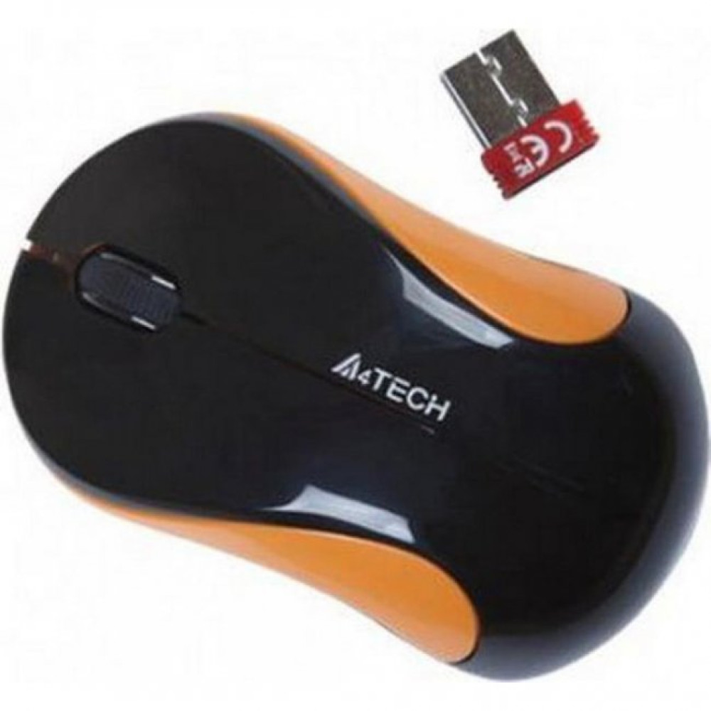 Мишка A4Tech G3-270N Orange