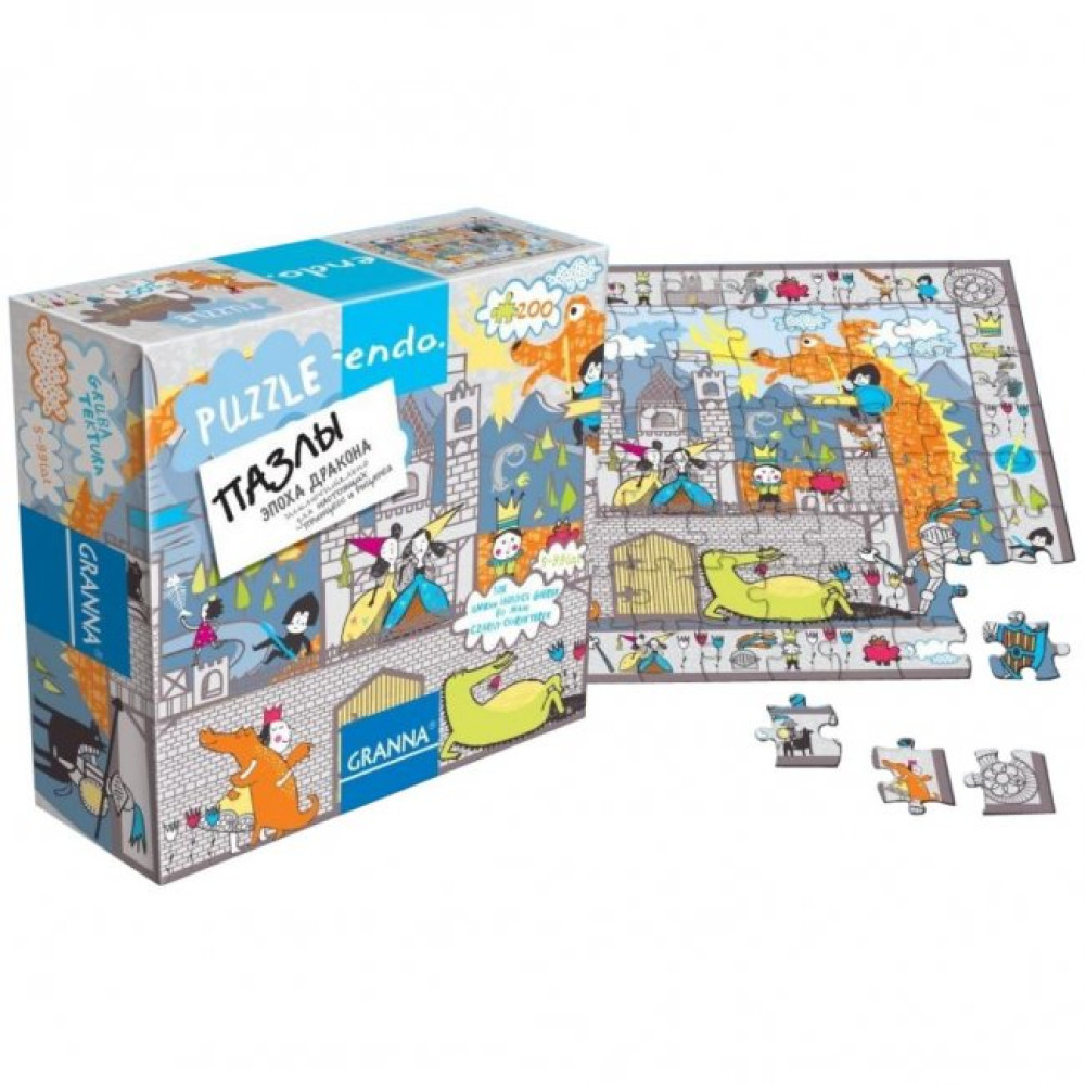 Настільна гра Granna Эндо Пазлы 200. Эпоха Дракона (52446)