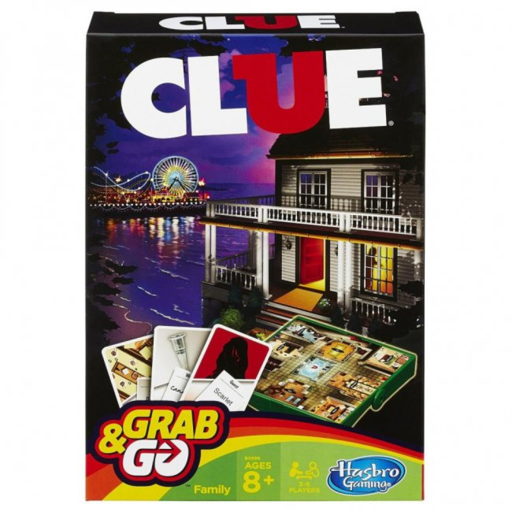 Настольная игра Hasbro Клуэдо Дорожная версия (B0999)