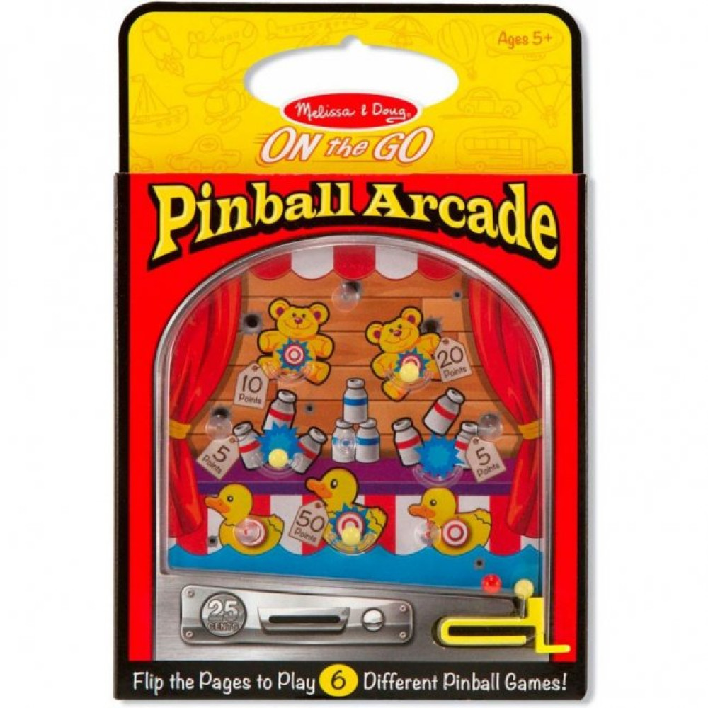 Настольная игра Melissa&Doug Дорожный пинбол Аркады (MD5369)