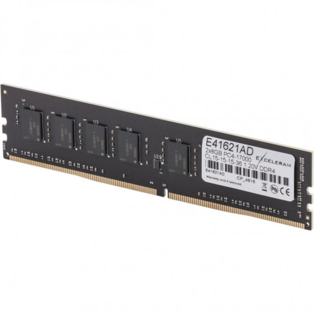 Модуль пам'яті для комп'ютера DDR4 16GB (2x8GB) 2133 MHz eXceleram (E41621AD)