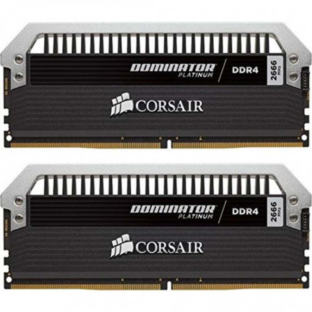 Модуль памяти для компьютера DDR4 16GB (2x8GB) 3000 MHz Dominator Platinum CORSAIR (CMD16GX4M2B3000C15)
