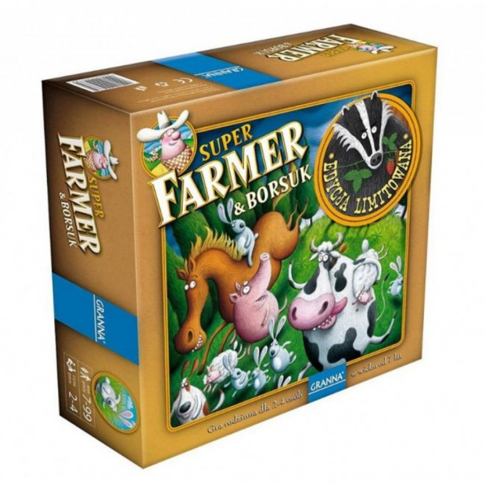 Настольная игра Granna Суперфермер & Барсук (82784)