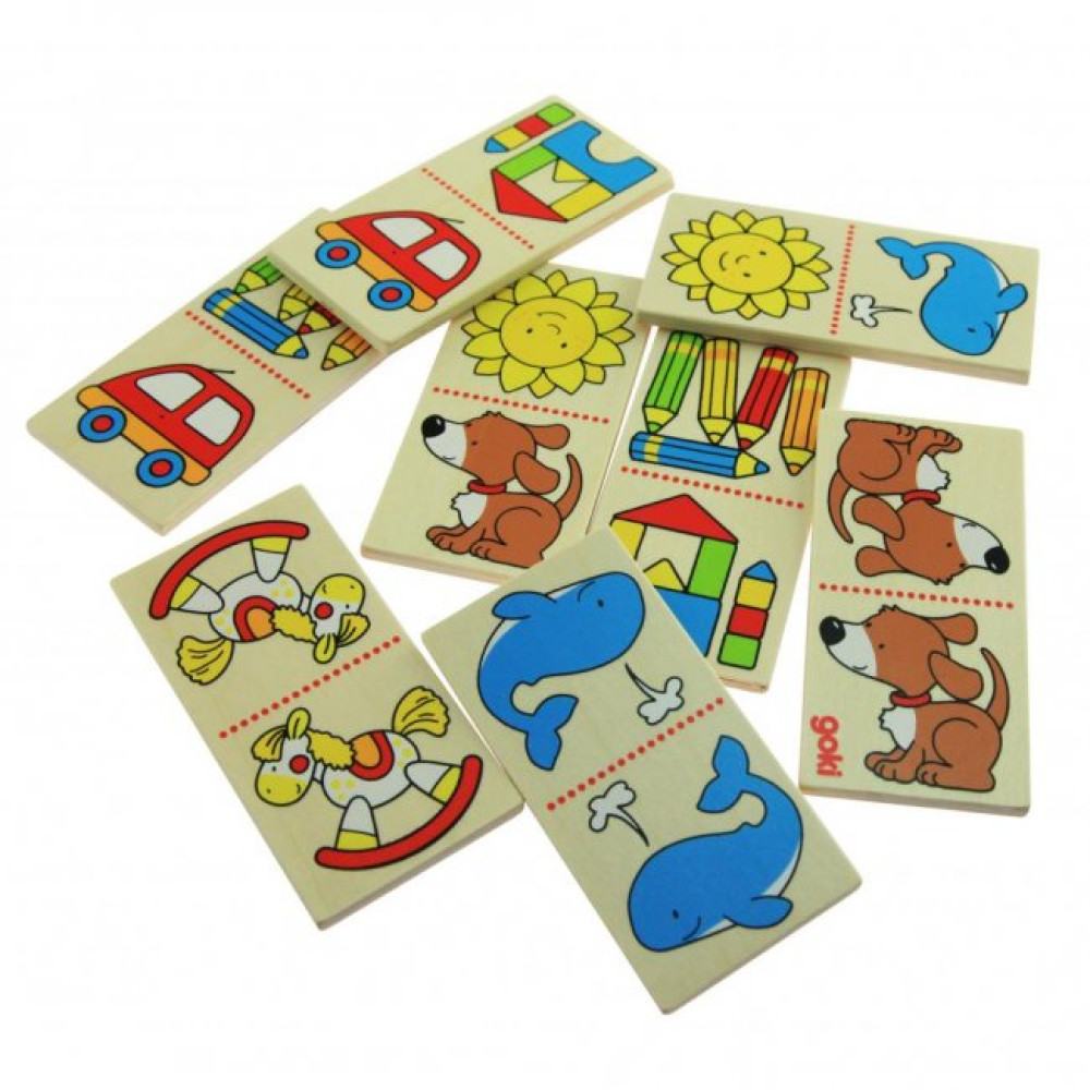 Настільна гра Goki Мое первое домино (56696)