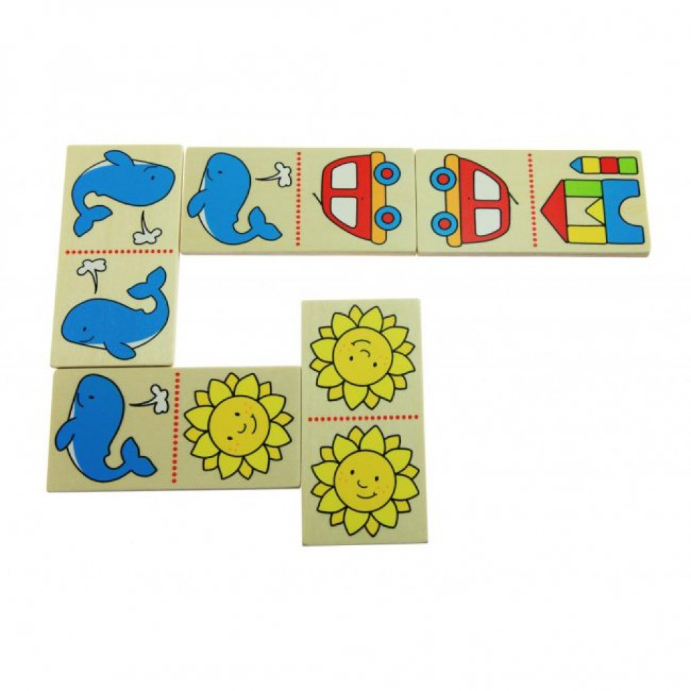 Настільна гра Goki Мое первое домино (56696)