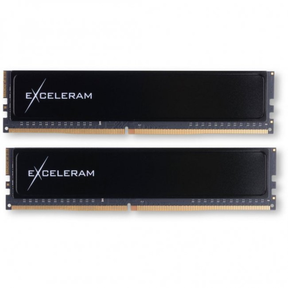 Модуль памяти для компьютера DDR4 16GB (2x8GB) 2400 MHz Black Sark eXceleram (ED416247AD)