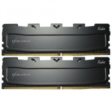 Модуль памяти для компьютера DDR4 16GB (2x8GB) 2400 MHz Black Kudos eXceleram (EKBLACK4162414AD)