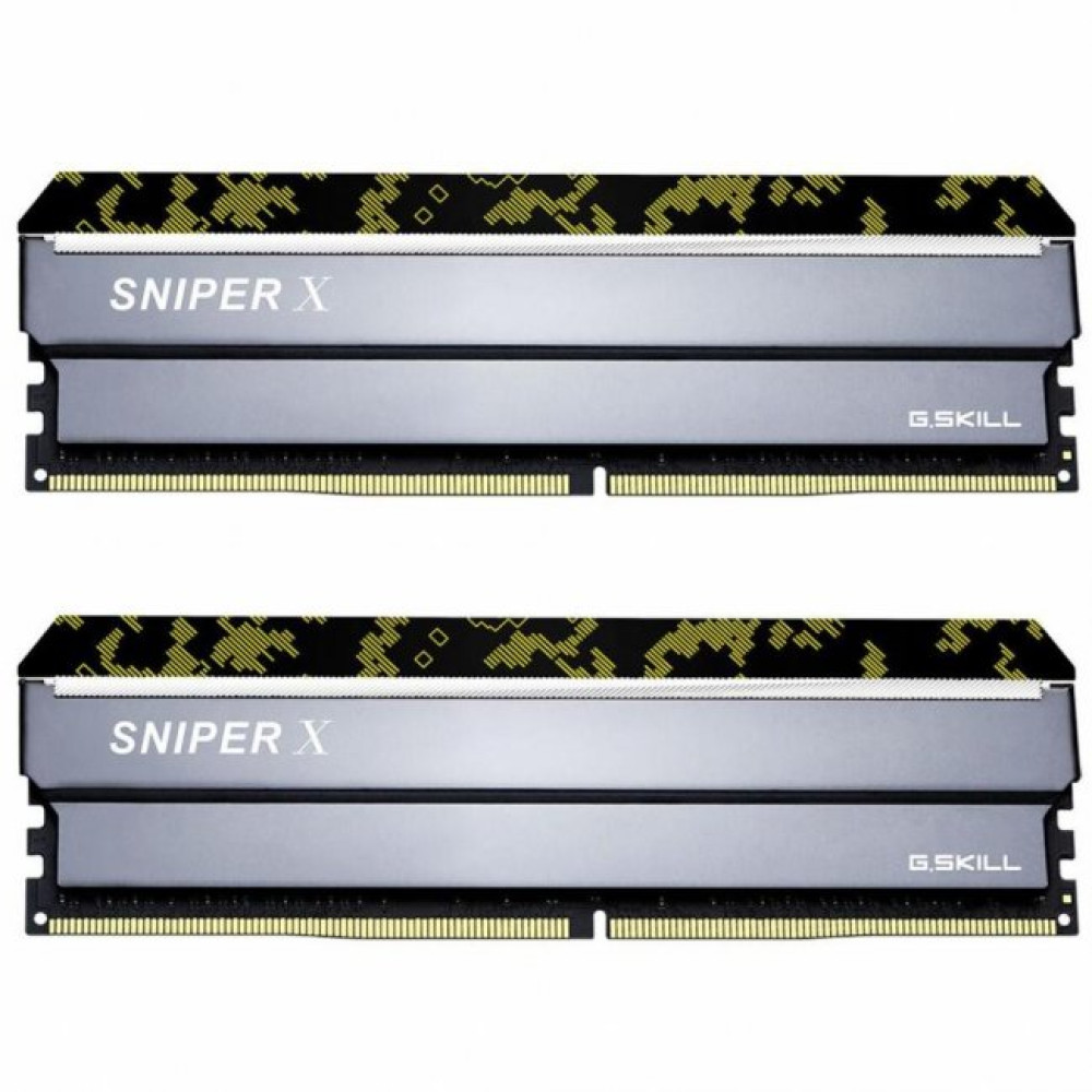 Модуль памяти для компьютера DDR4 16GB (2x8GB) 2400 MHz Sniper X G.Skill (F4-2400C17D-16GSXK)