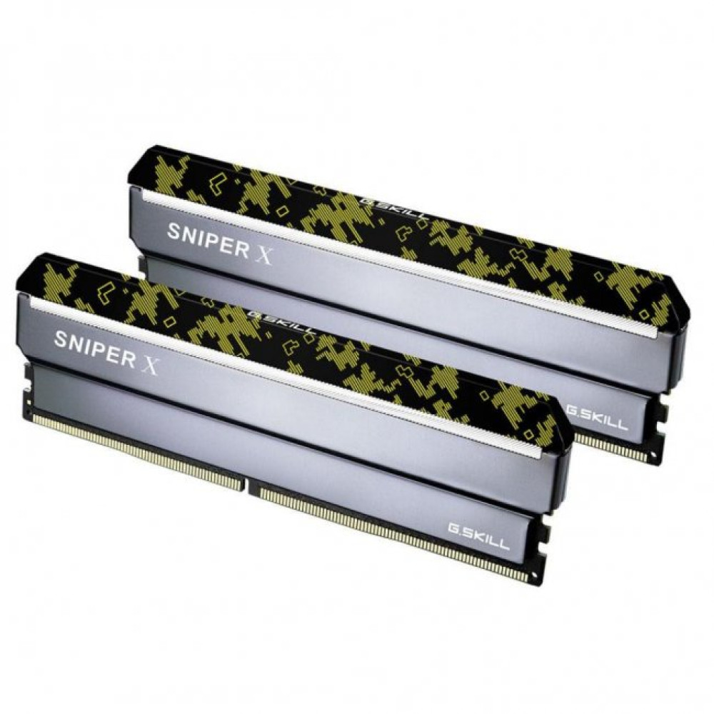 Модуль памяти для компьютера DDR4 16GB (2x8GB) 2400 MHz Sniper X G.Skill (F4-2400C17D-16GSXK)