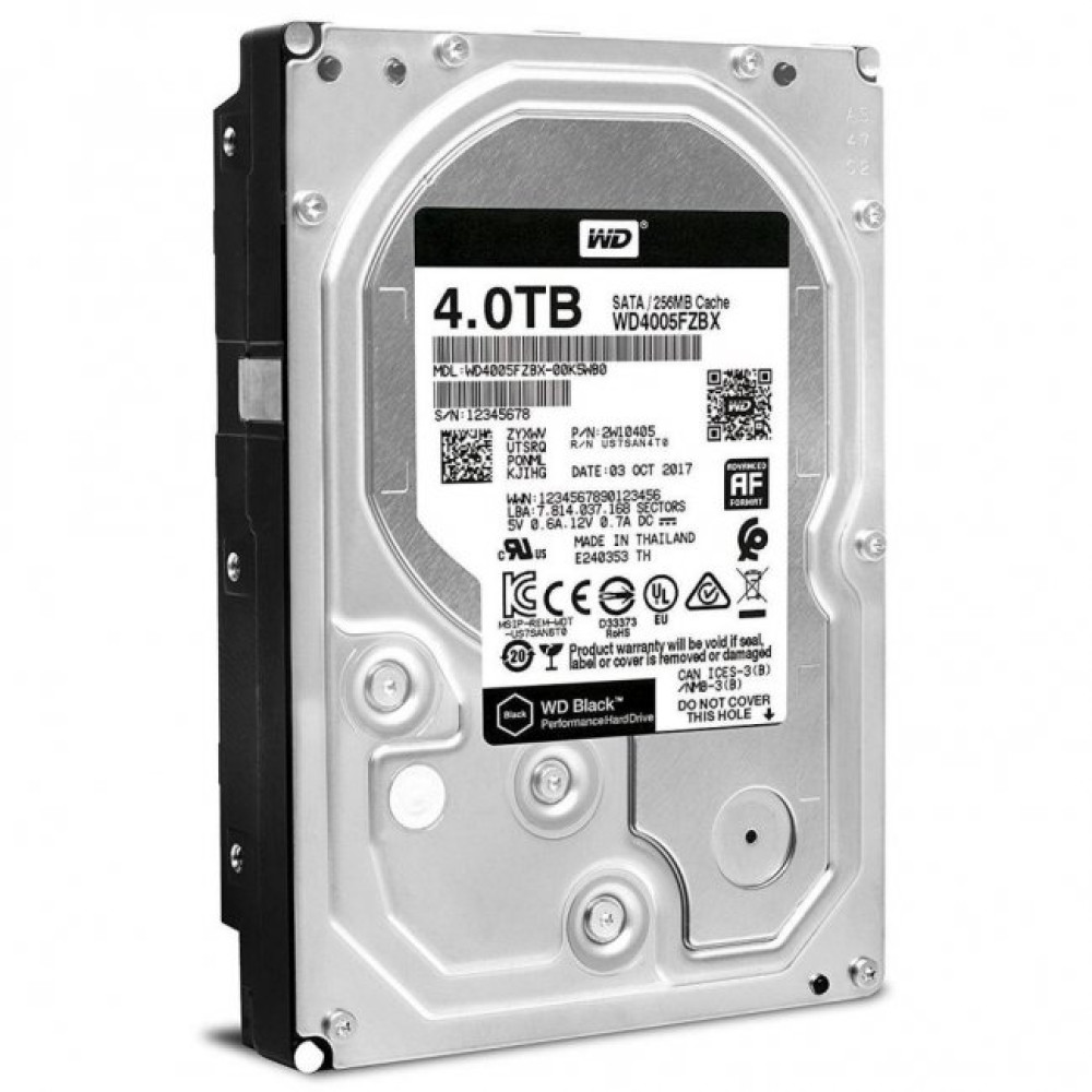 Жесткий диск 3.5" 4TB Western Digital (WD4005FZBX)
