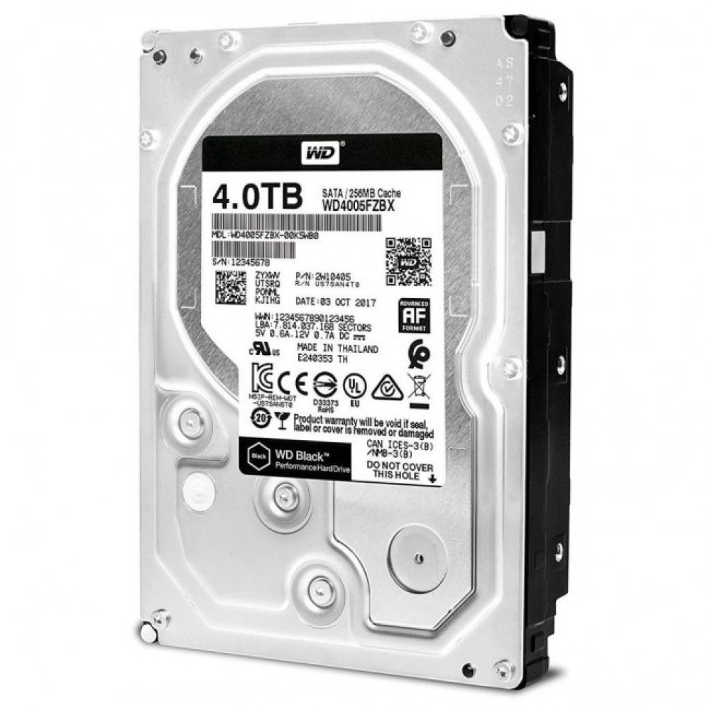 Жесткий диск 3.5" 4TB Western Digital (WD4005FZBX)