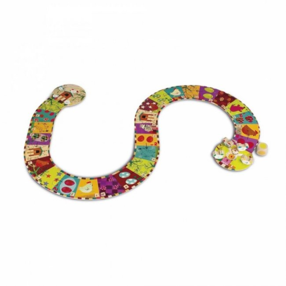 Настільна гра Janod Гонки цыплят (J02909)