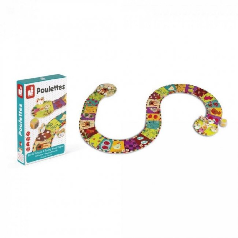 Настільна гра Janod Гонки цыплят (J02909)