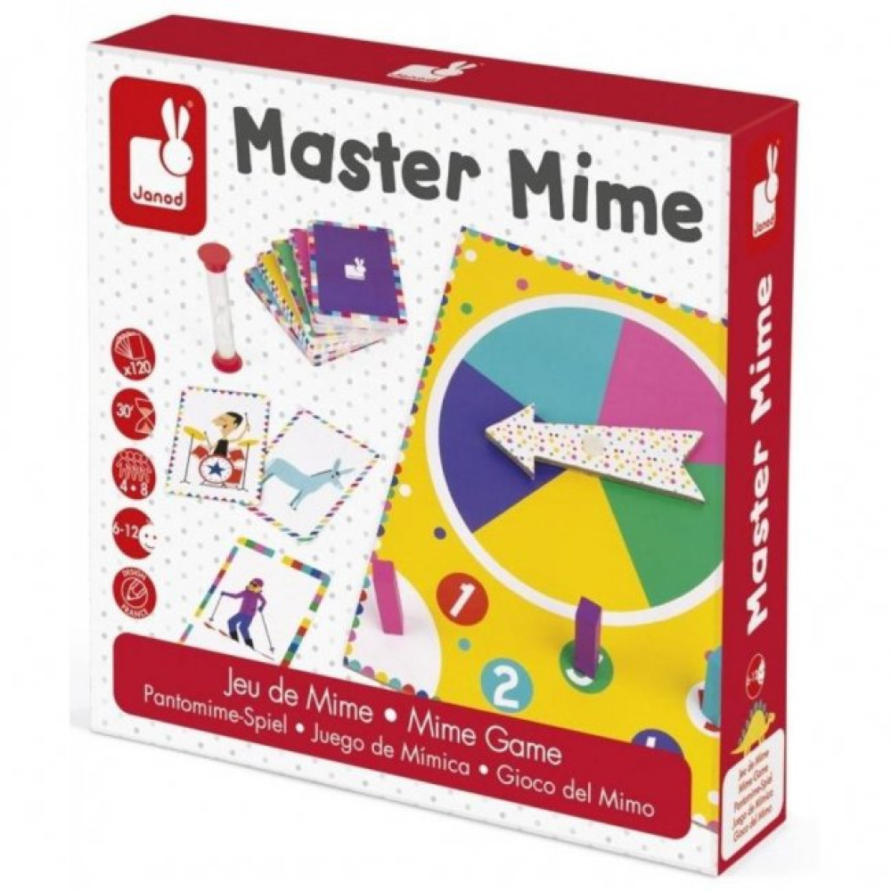 Настільна гра Janod Мастер мимики (J02751)
