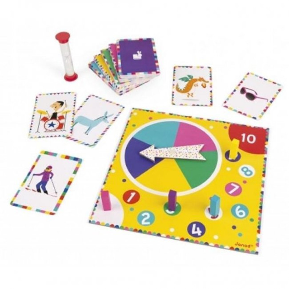 Настільна гра Janod Мастер мимики (J02751)