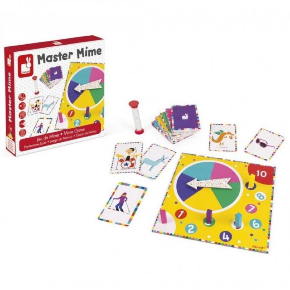 Настільна гра Janod Мастер мимики (J02751)