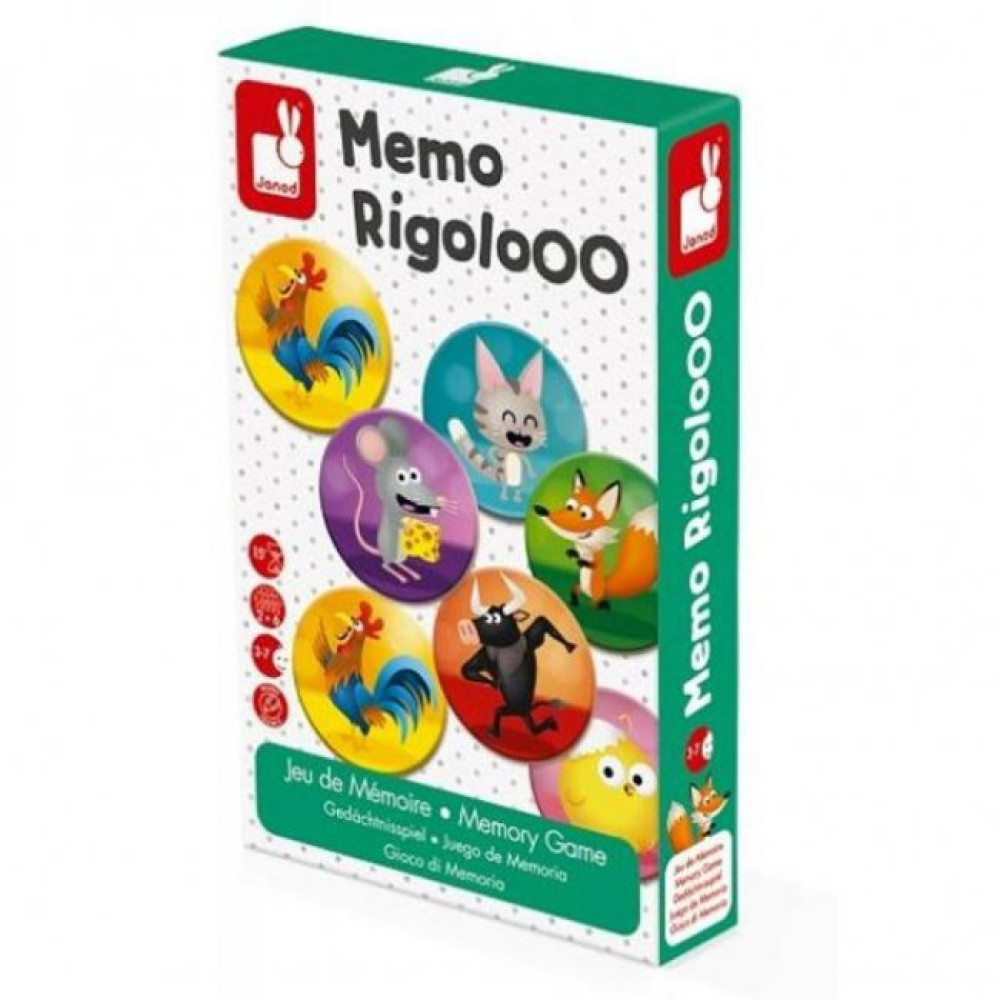 Настільна гра Janod мемо Риголо (J02736)