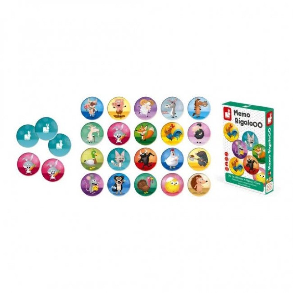 Настільна гра Janod мемо Риголо (J02736)