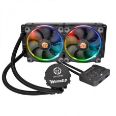 Кулер до процесора ThermalTake Water 3.0 Riing RGB 240 (CL-W107-PL12SW-A)