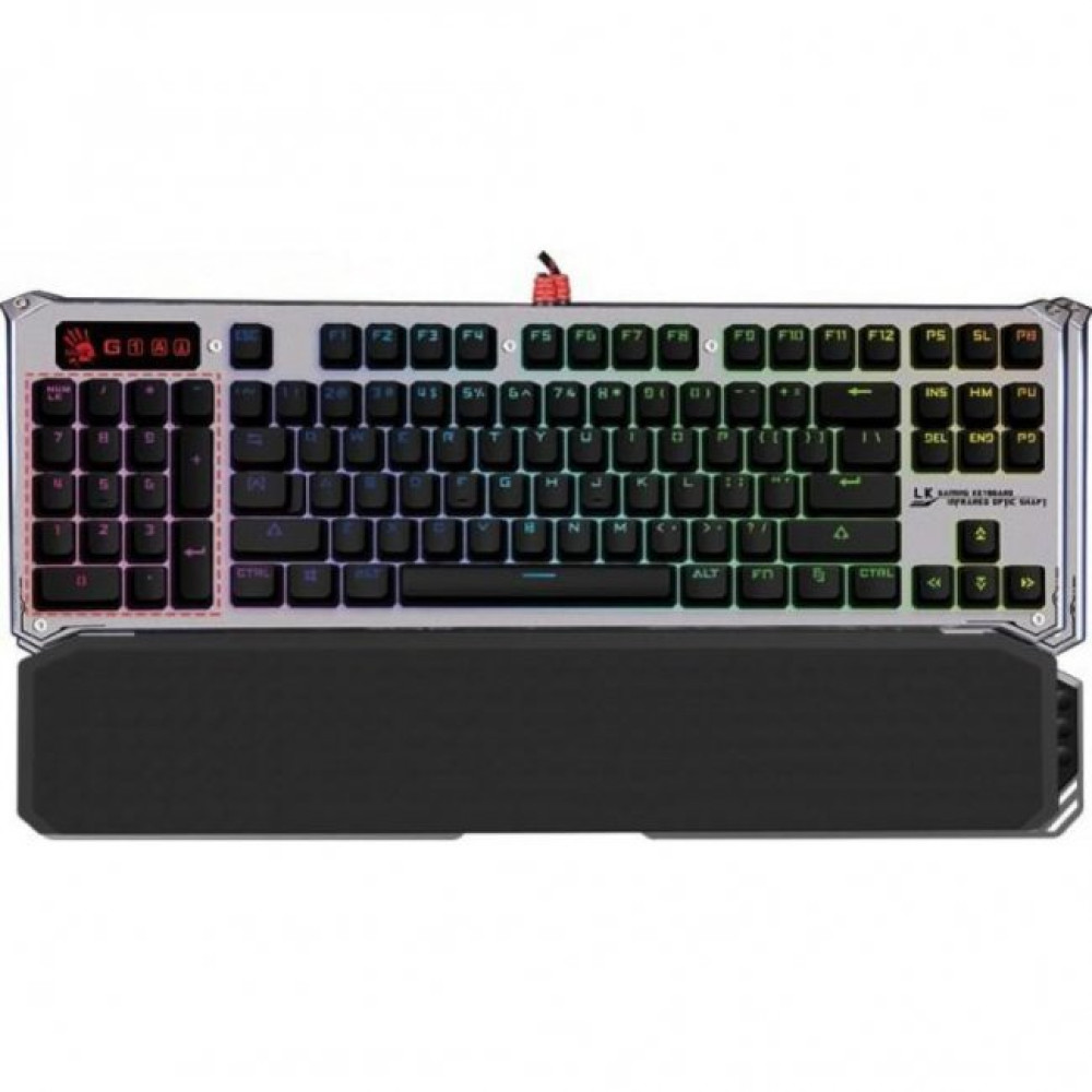 Клавіатура A4Tech Bloody B845R Gun Black