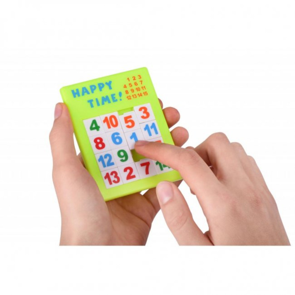 Настільна гра Goki Пятнашки зеленые (13186G-3)