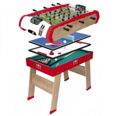 Настольная игра Smoby Деревянный полупрофессиональный стол Power Play 4 в 1 120х90 (640001) Настольная игра Smoby Деревянный полупрофессиональный стол Power Play 4 в 1 120х90 (640001)