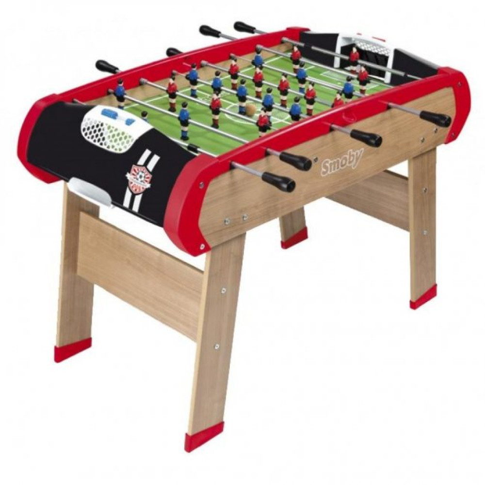 Настольная игра Smoby Деревянный полупрофессиональный футбольный стол Чемпион (620400) Настольная игра Smoby Деревянный полупрофессиональный футбольный стол Чемпион (620400)