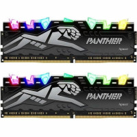 Модуль памяти для компьютера DDR4 16GB (2x8GB) 3000 MHz Panther Rage RGB Silver Apacer (EK.16GAZ.GJNK2)