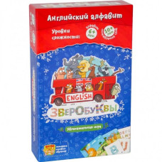Настольная игра Банда умников Зверобуквы English (УКР012) Настольная игра Банда умников Зверобуквы English (УКР012)