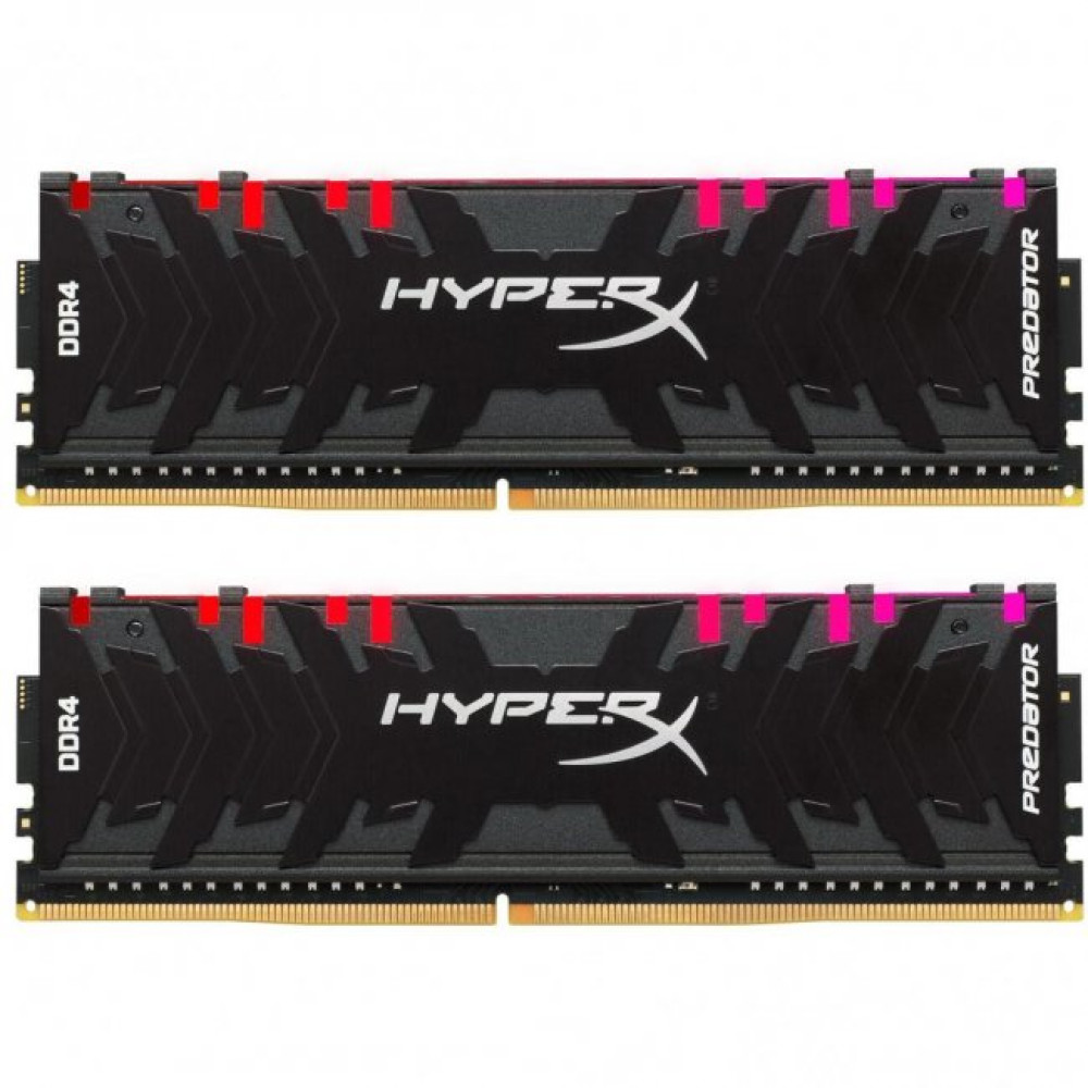 Модуль пам'яті для комп'ютера DDR4 16GB (2x8GB) 3000 MHz HyperX Predator Kingston Fury (ex.HyperX) (HX430C15PB3AK2/16)