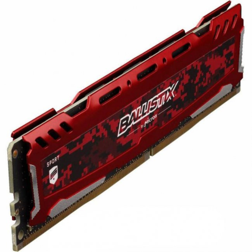 Модуль памяти для компьютера DDR4 8GB (2x4GB) 2666 MHz Ballistix Sport MICRON (BLS2K4G4D26BFSE)