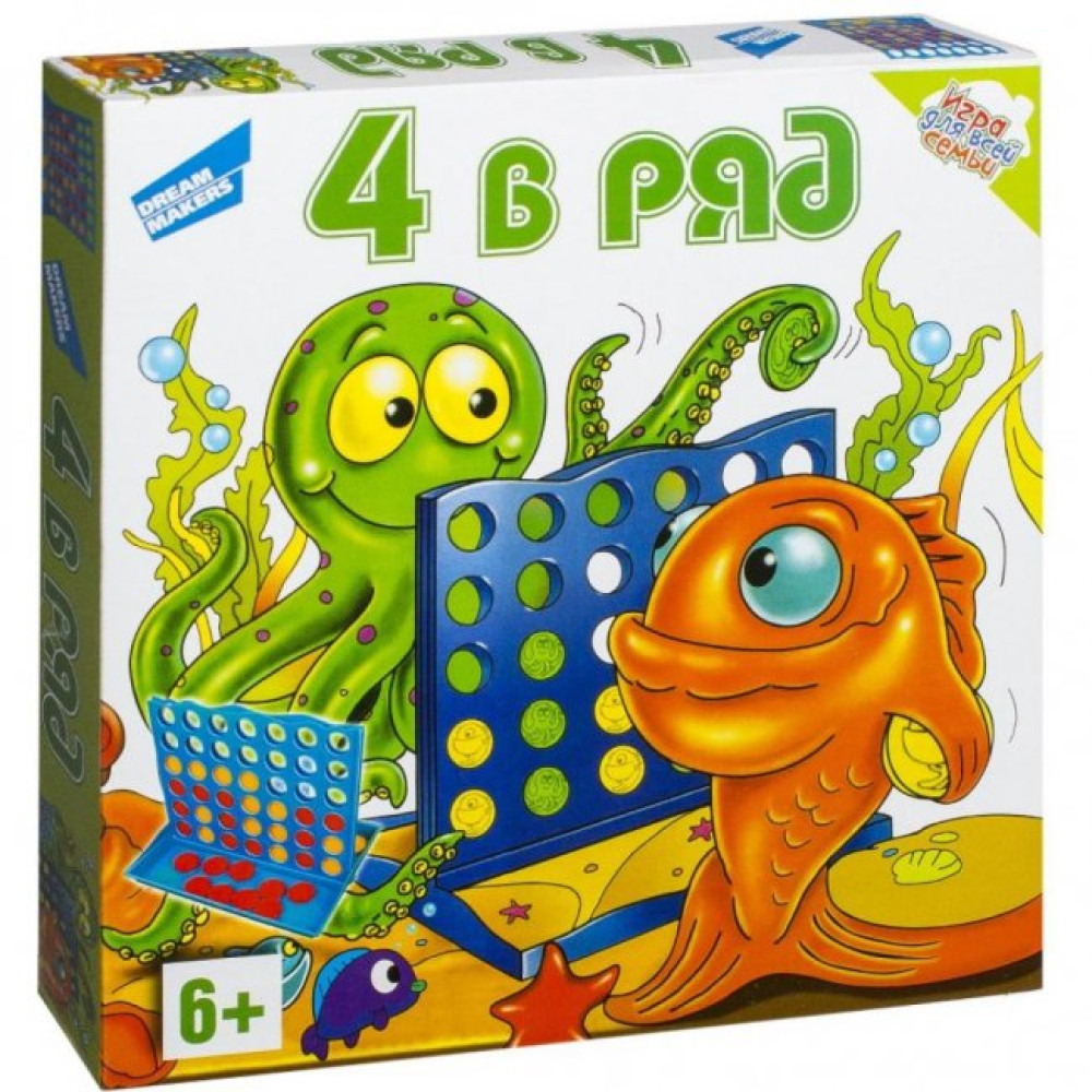 Настольная игра DREAM MAKERS 4 в ряд (707-16)