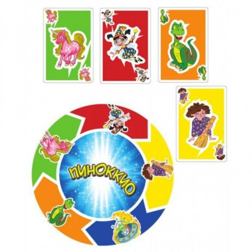 Настільна гра Dream Makers Піноккіо (1718_UA)