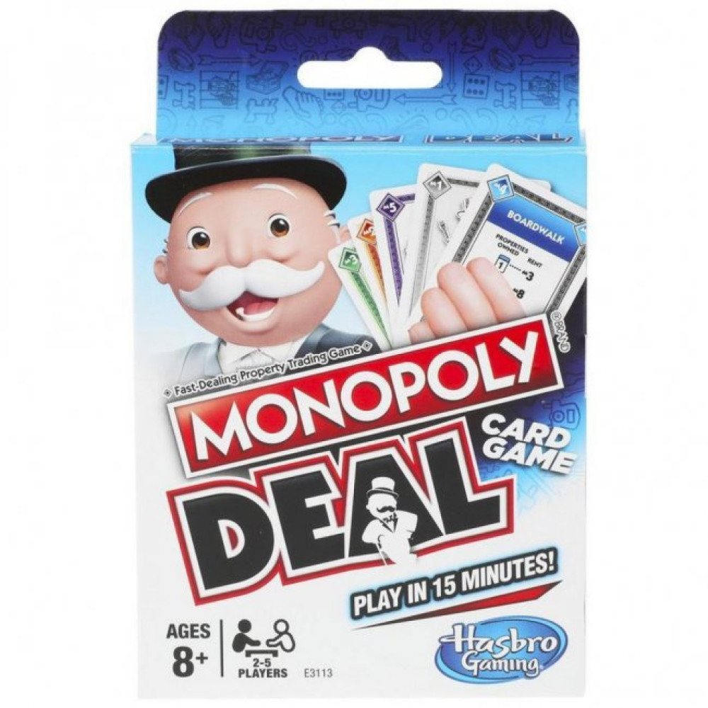 Настільна гра Hasbro Монополія Угода (карткова) (E3113)
