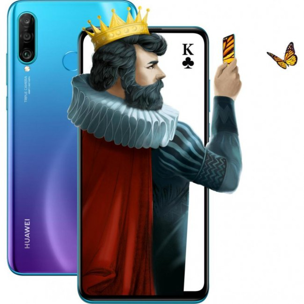 Мобільний телефон Huawei P30 Lite 4/128GB Peacock Blue (51093PUU)