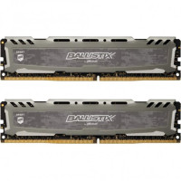 Модуль пам'яті для комп'ютера DDR4 32GB (2x16GB) 3000 MHz Ballistix Sport LT Gray Micron (BLS2K16G4D30AESB)