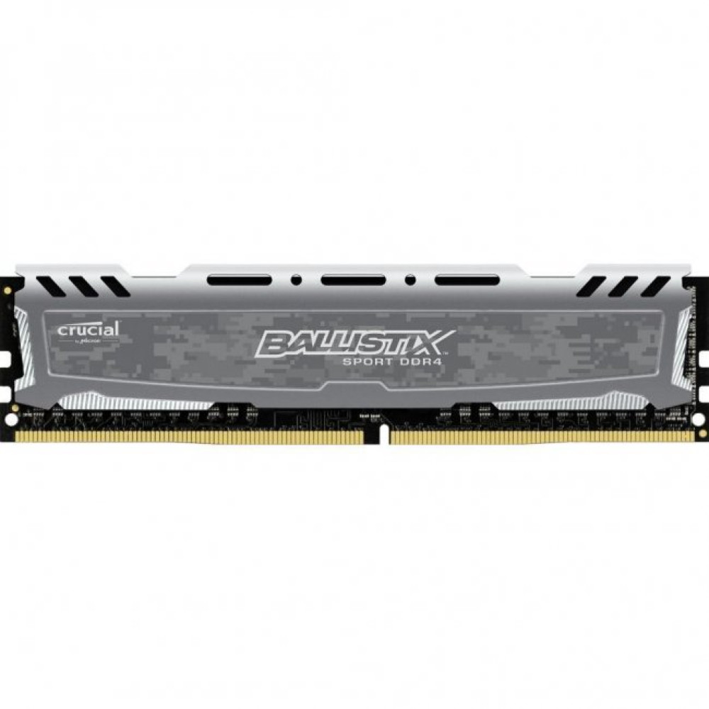 Модуль пам'яті для комп'ютера DDR4 8GB 3200 MHz Ballistix Sport Gray Micron (BLS8G4D32AESBK)