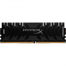 Модуль памяти для компьютера DDR4 8GB 3333 MHz HyperX Predator Black Kingston Fury (ex.HyperX) (HX433C16PB3/8)