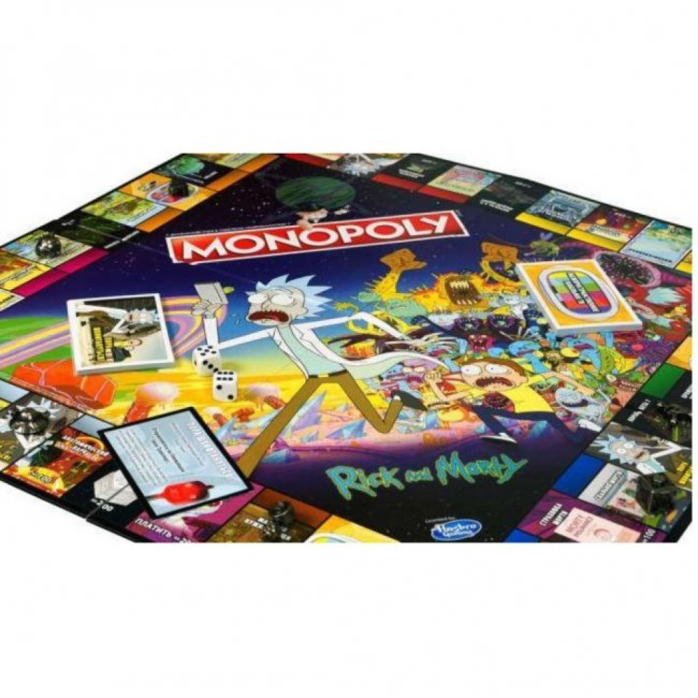 Настільна гра Hobby World Монополія. Рік і Морті (503386)