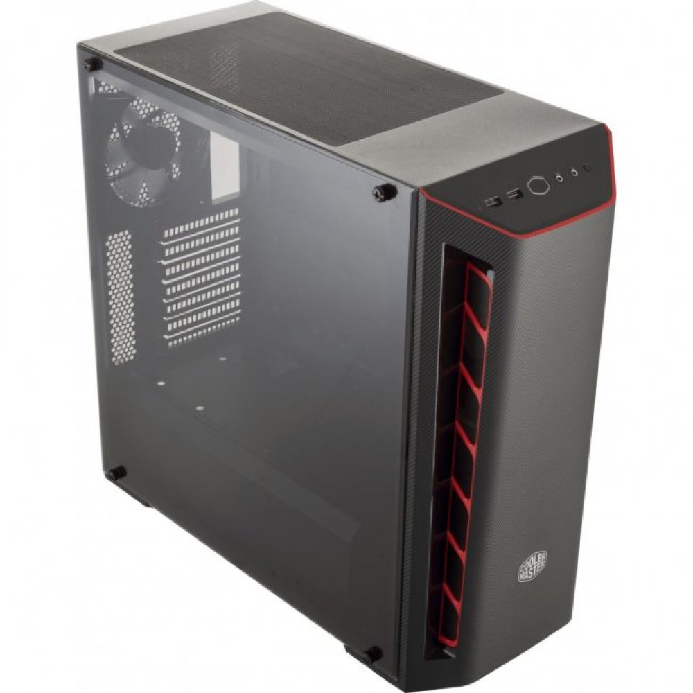 Корпус CoolerMaster MasterBox MB510L (red) (MCB-B510L-KANN-S00)