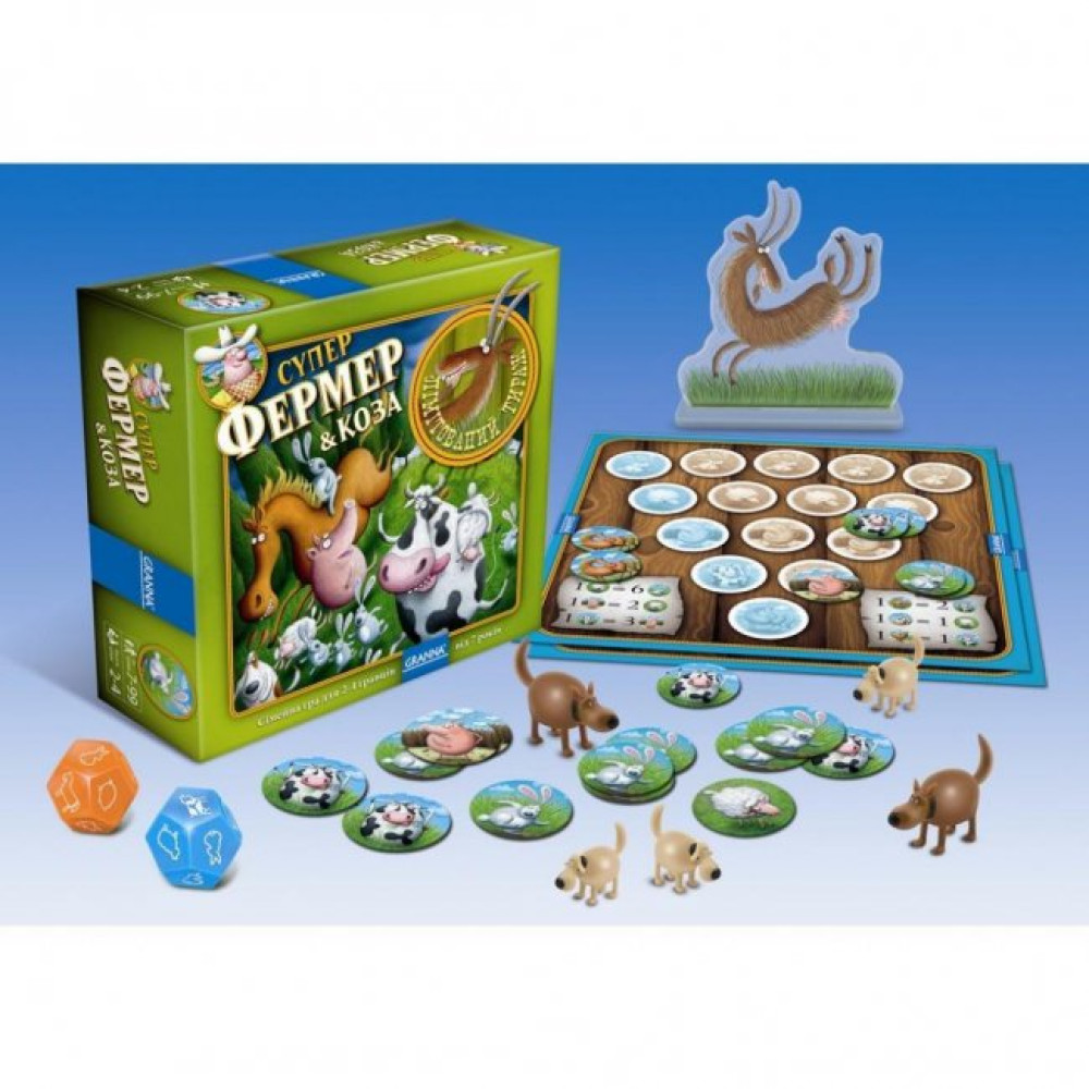 Настільна гра Granna Суперфермер & Коза (83491)