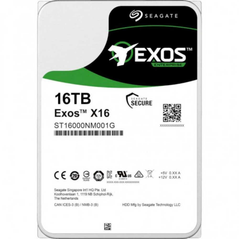 Жесткий диск 3.5" 16TB Seagate (ST16000NM001G) Жесткий диск 3.5" 16TB Seagate (ST16000NM001G)