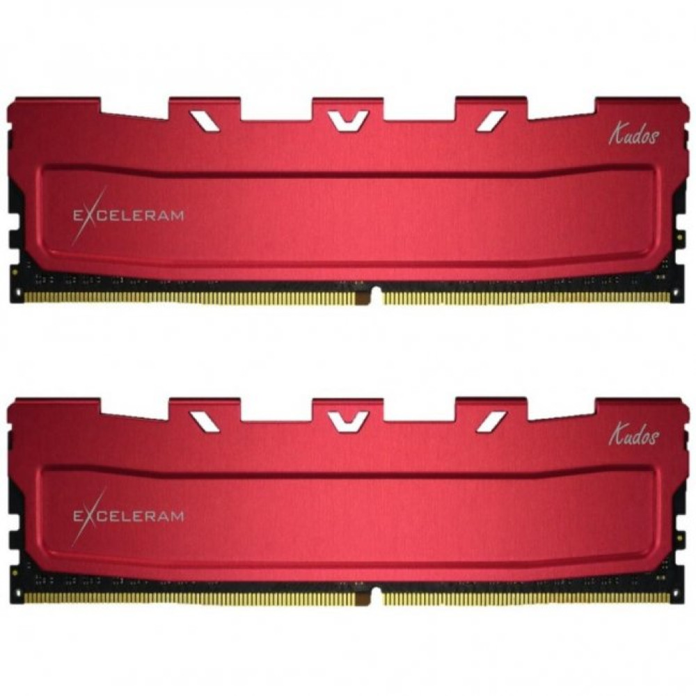 Модуль памяти для компьютера DDR4 32GB (2x16GB) 3000 MHz Red Kudos eXceleram (EKRED4323016AD)